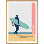 The Urban Surfer | Australia Print Art