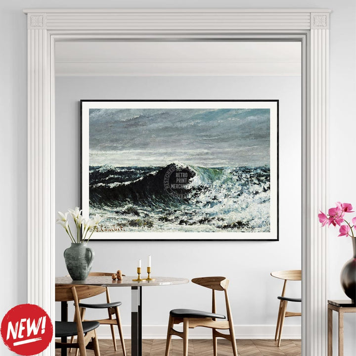 The Wave | France A3 297 X 420Mm 11.7 16.5 Inches / Unframed Print Art