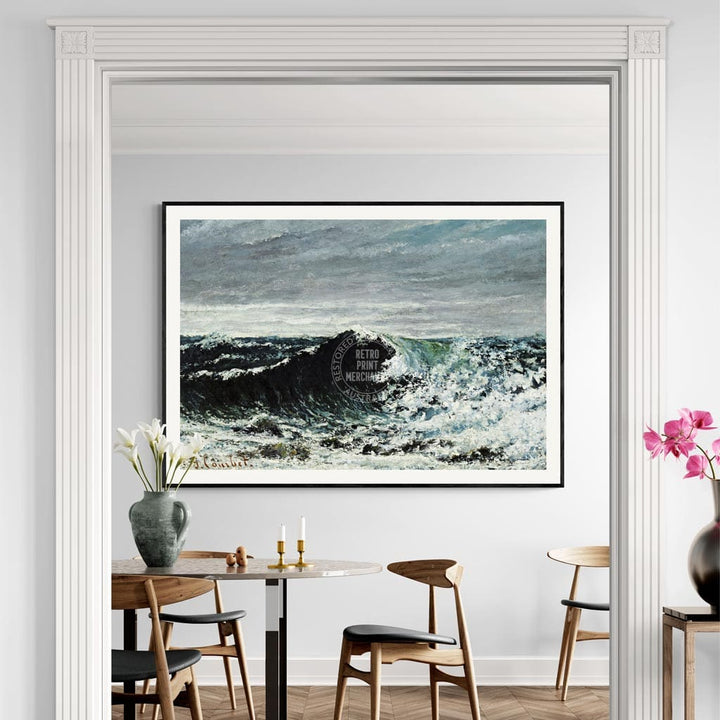 The Wave | France A3 297 X 420Mm 11.7 16.5 Inches / Unframed Print Art