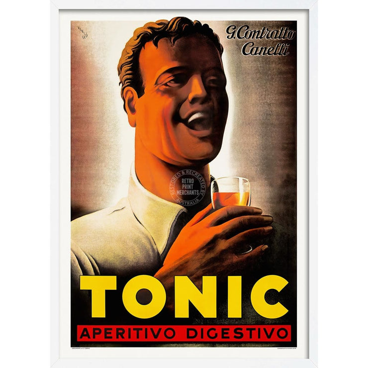Tonic 1938 | Italy 422Mm X 295Mm 16.6 11.6 A3 / White Print Art