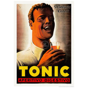 Tonic 1938 | Italy 422Mm X 295Mm 16.6 11.6 A3 / Unframed Print Art