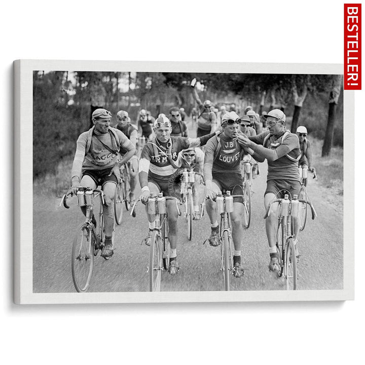 Tour De France 1927 | A3 297 X 420Mm 11.7 16.5 Inches / Stretched Canvas Print Art