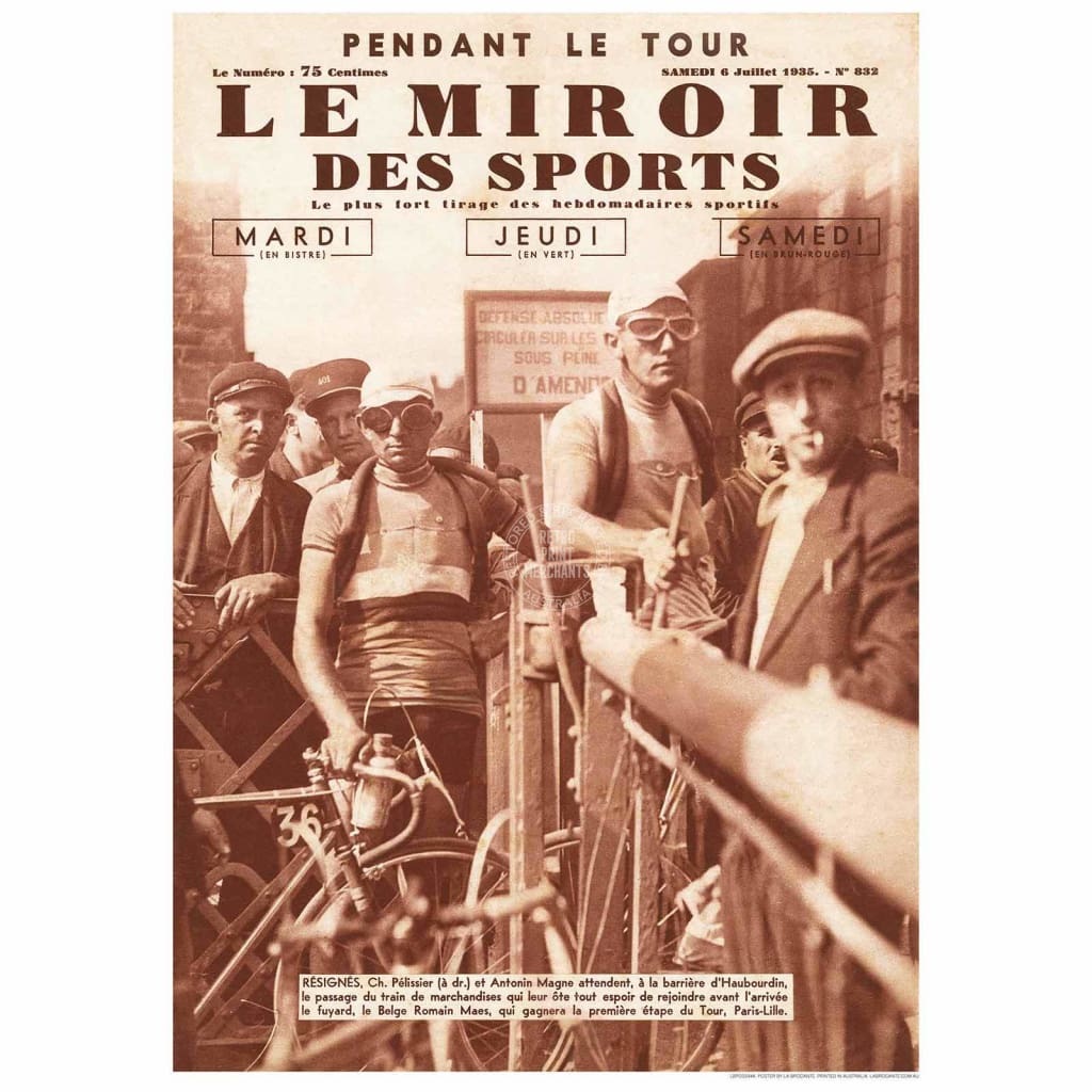 Tour De France 1935 | Print Art