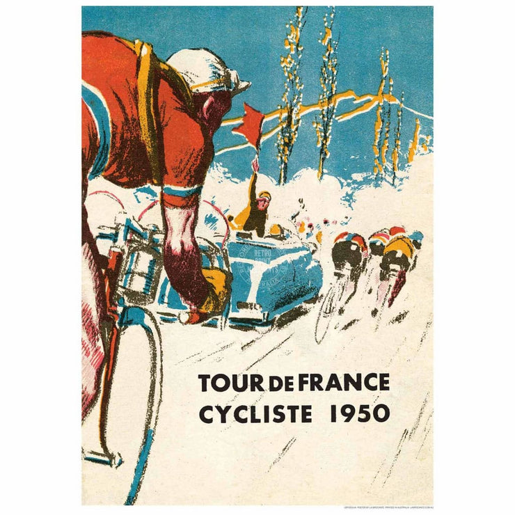 Tour De France Cycliste | Print Art