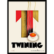 Twining Tea 1930 | France 422Mm X 295Mm 16.6 11.6 A3 / Black Print Art