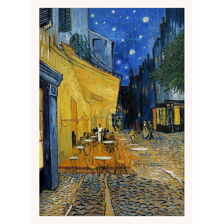 Van Gogh Cafe Terrace At Night | France A3 297 X 420Mm 11.7 16.5 Inches / Unframed Print Art