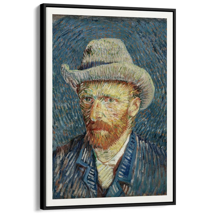 Van Gogh Self-Portrait With Grey Felt Hat | France A3 297 X 420Mm 11.7 16.5 Inches / Canvas Floating