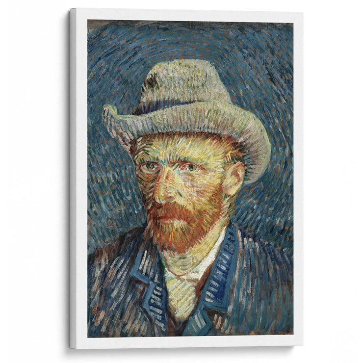 Van Gogh Self-Portrait With Grey Felt Hat | France A3 297 X 420Mm 11.7 16.5 Inches / Stretched
