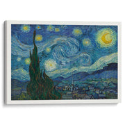 Van Gogh Starry Night | France A3 297 X 420Mm 11.7 16.5 Inches / Stretched Canvas Print Art