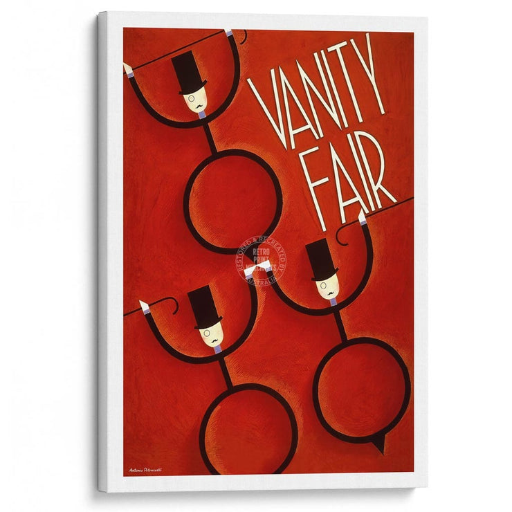 Vanity Fair | United States A4 210 X 297Mm 8.3 11.7 Inches / Stretched Canvas Print Art