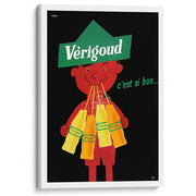 Verigoud | France A3 297 X 420Mm 11.7 16.5 Inches / Stretched Canvas Print Art
