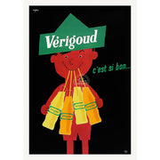 Verigoud | France A3 297 X 420Mm 11.7 16.5 Inches / Unframed Print Art