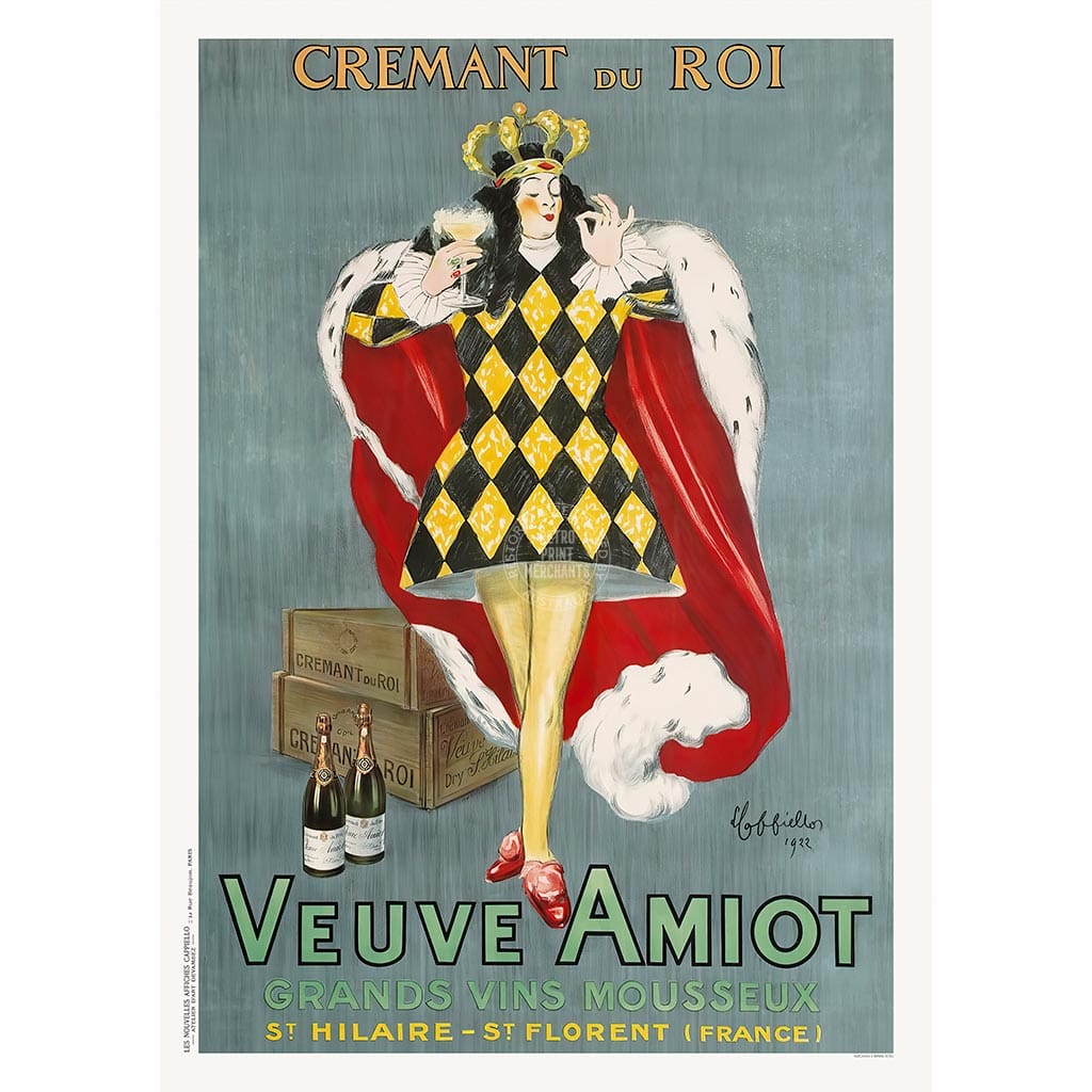 Veuve Amiot 1922 | France A4 210 X 297Mm 8.3 11.7 Inches / Unframed Print Art