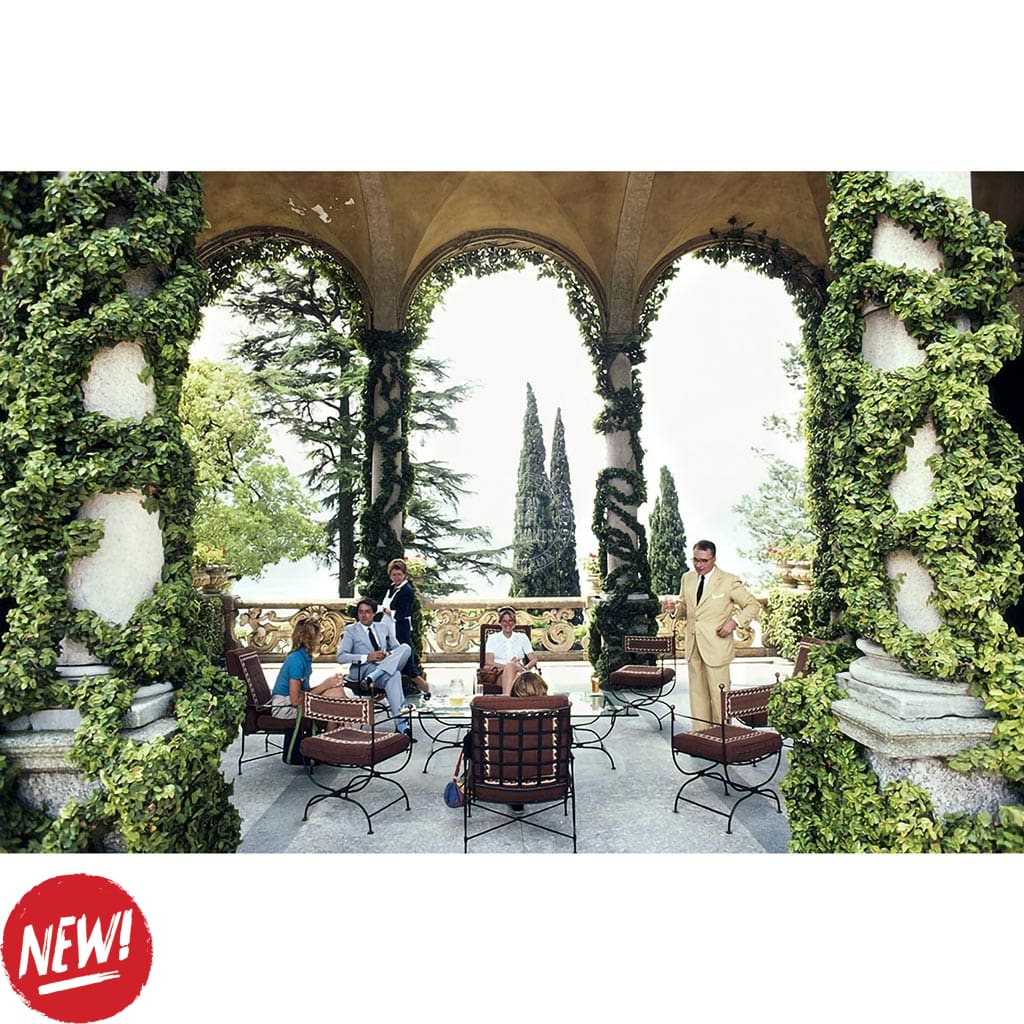 Villa Del Balbianello By Slim Aarons C Size | 320 X 490Mm Unframed 600 760Mm Framed / Unframed