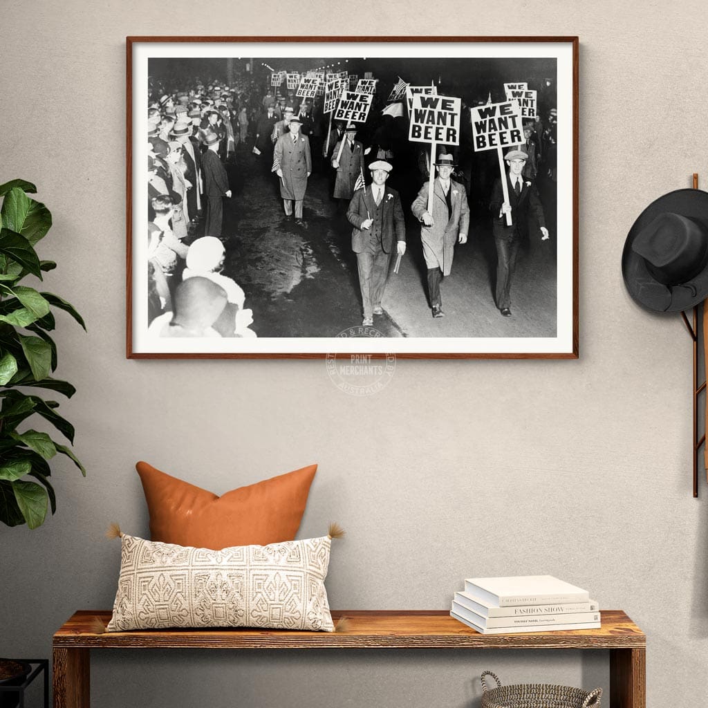 We Want Beer 1932 | Usa Print Art