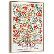William Morris Flowers | Great Britain A3 297 X 420Mm 11.7 16.5 Inches / Canvas Floating Frame -