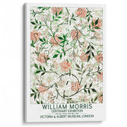 William Morris Jasmine | Great Britain A3 297 X 420Mm 11.7 16.5 Inches / Stretched Canvas Print Art