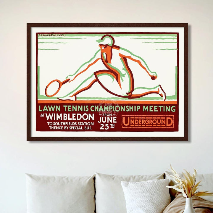 Wimbledon 1928 | United Kingdom Print Art