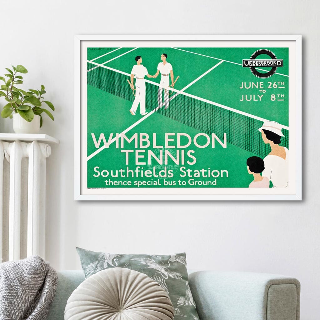 Wimbledon 1933 | United Kingdom Print Art