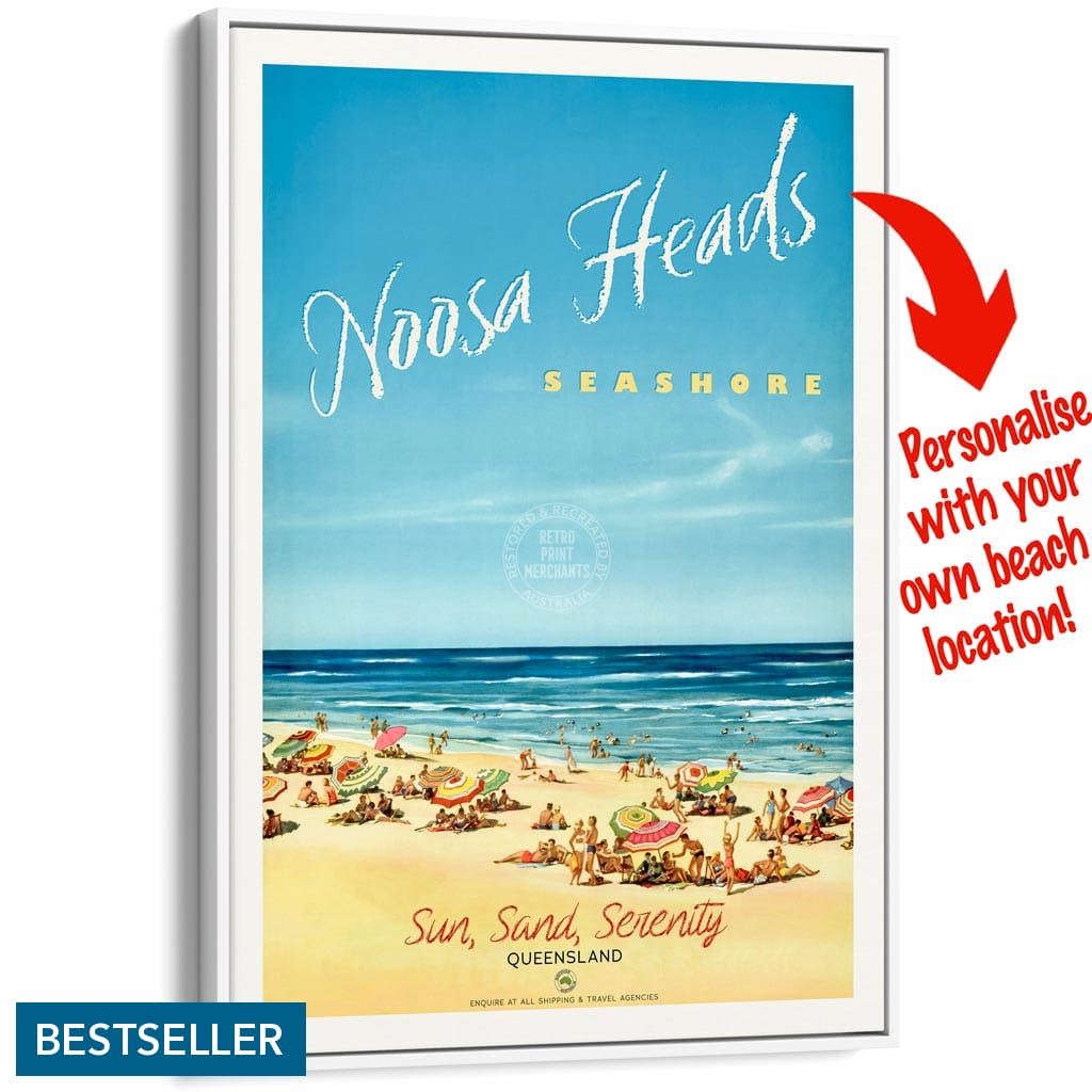 Your Own Beach Location | Personalise It Or Keep Noosa Heads A3 297 X 420Mm 11.7 16.5 Inches /