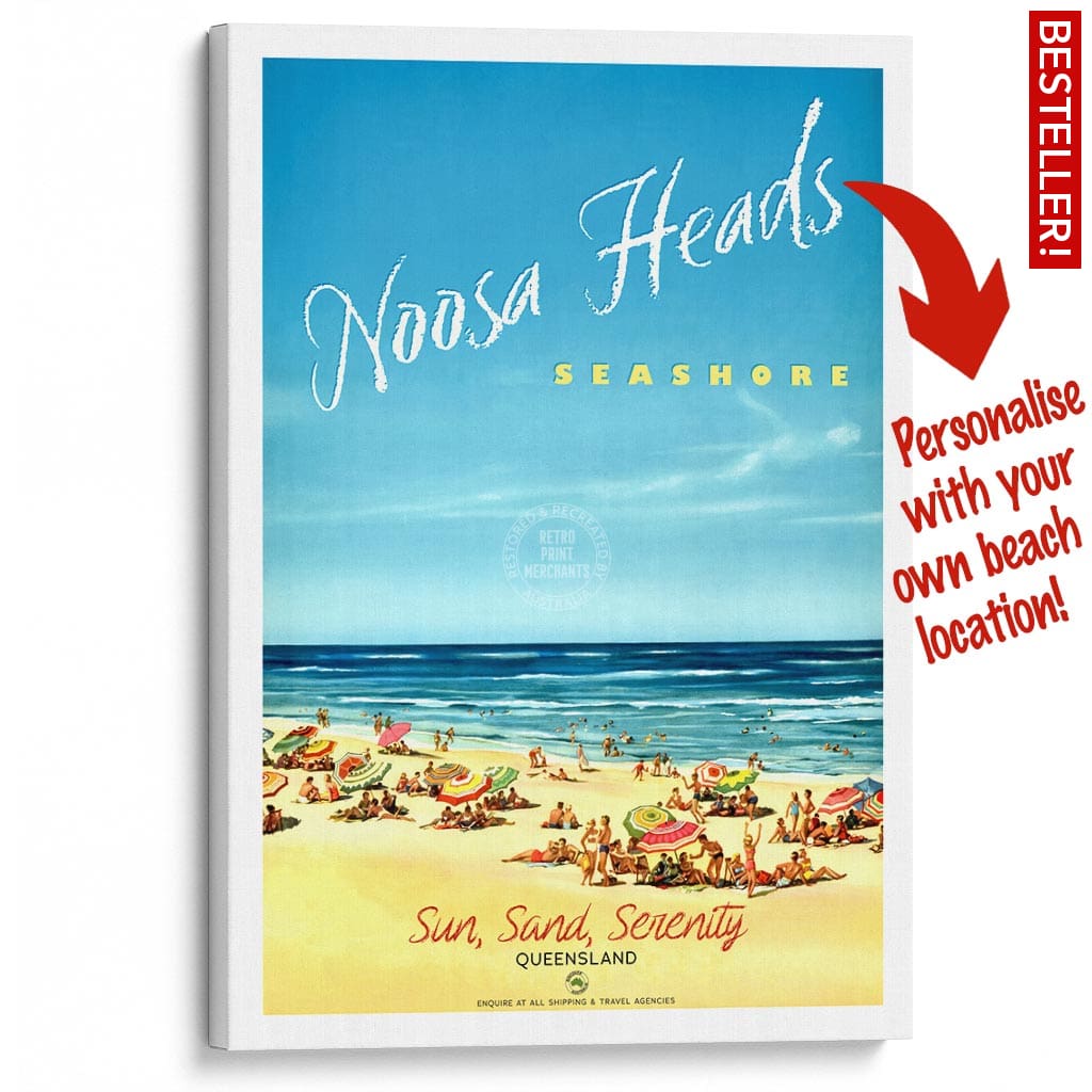 Your Own Beach Location | Personalise It Or Keep Noosa Heads A3 297 X 420Mm 11.7 16.5 Inches /